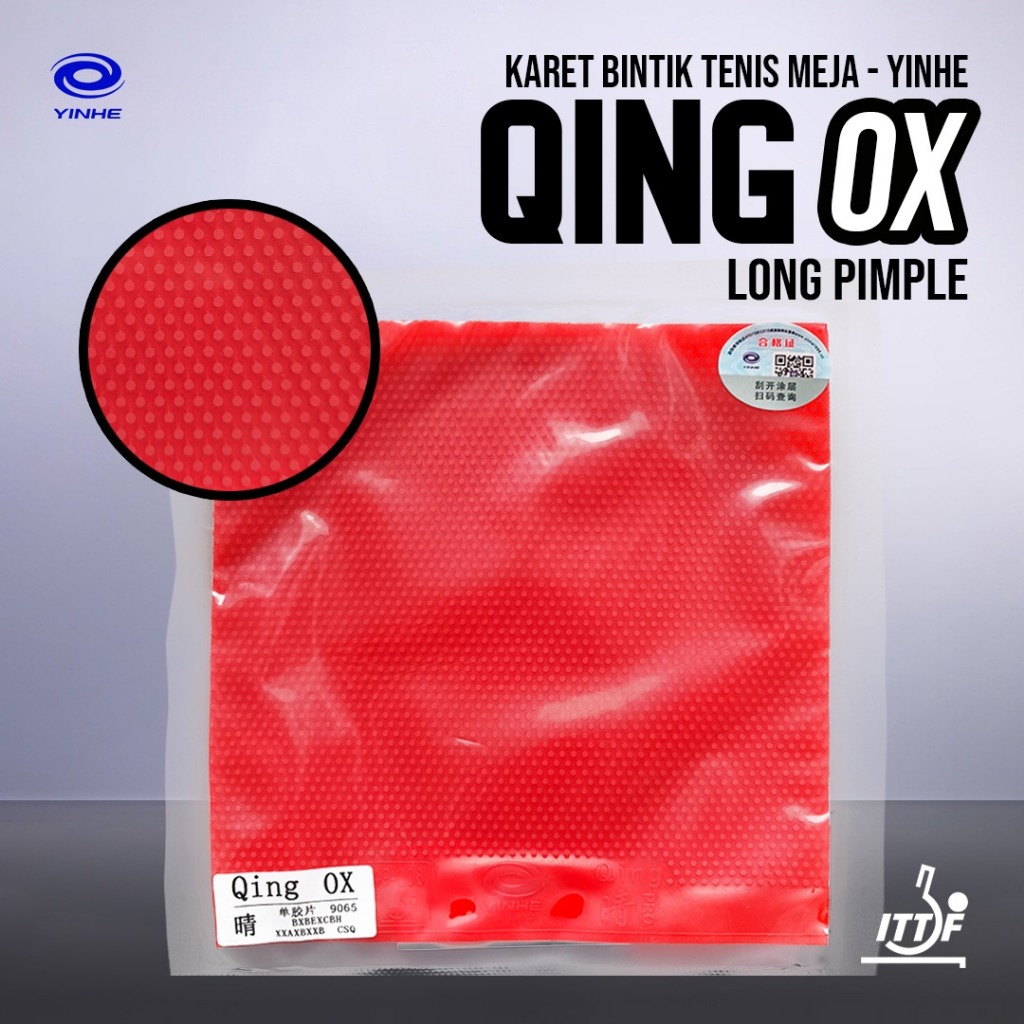 Karet Bat Bintik Panjang Yinhe Qing OX