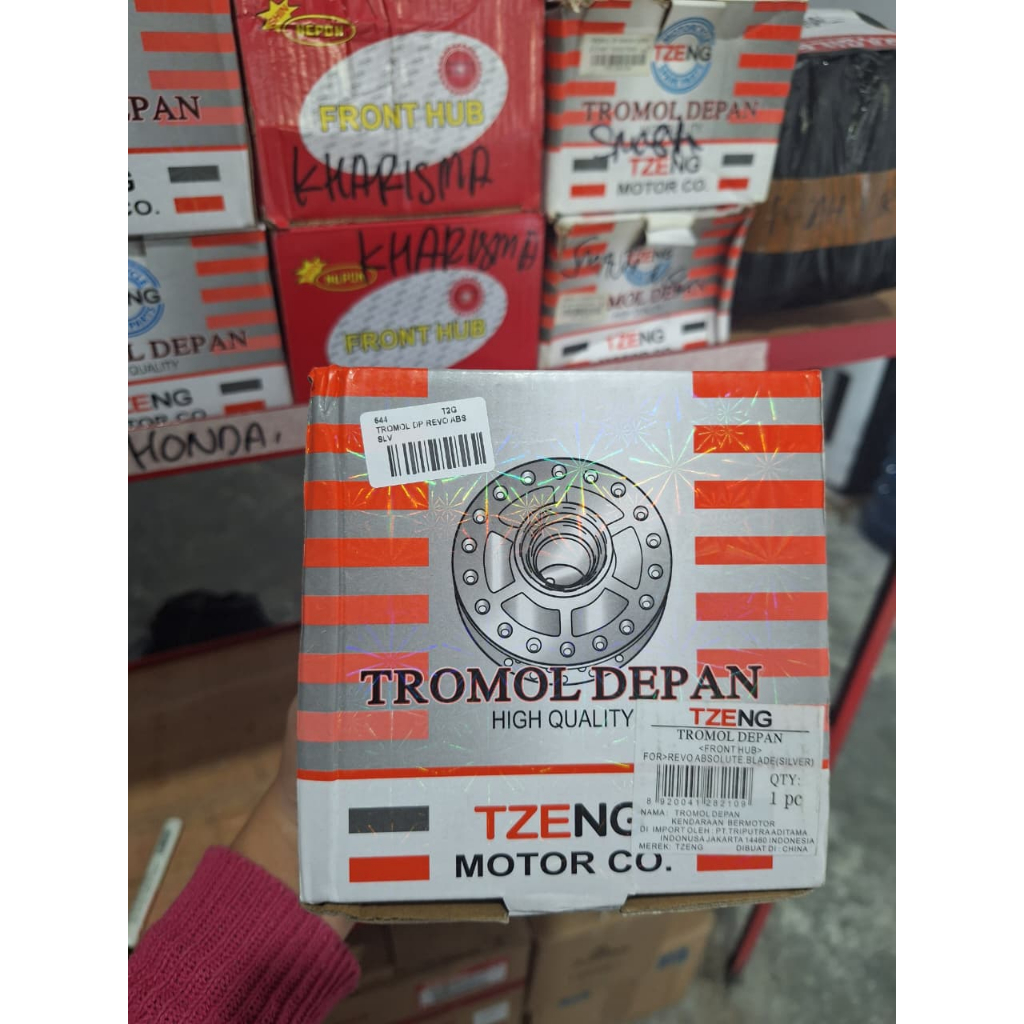 TROMOL DEPAN REVO ABSOLUTE SLV