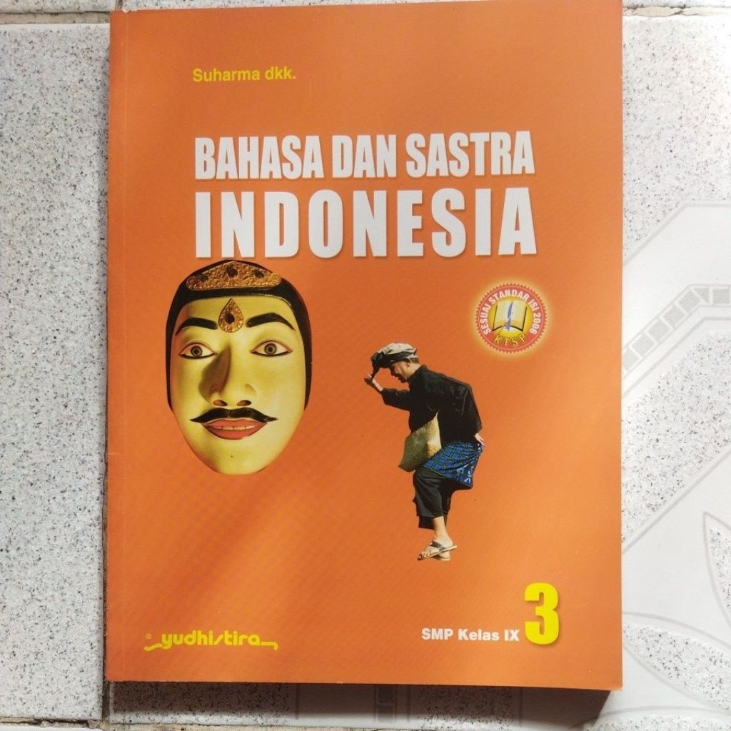 Buku Bekas Bahasa & Sastra Indonesia SMP Kls 3