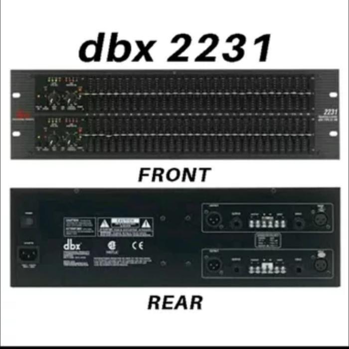 Equalizer Dbx 2231 Macro Original Baru ( BISA COD)