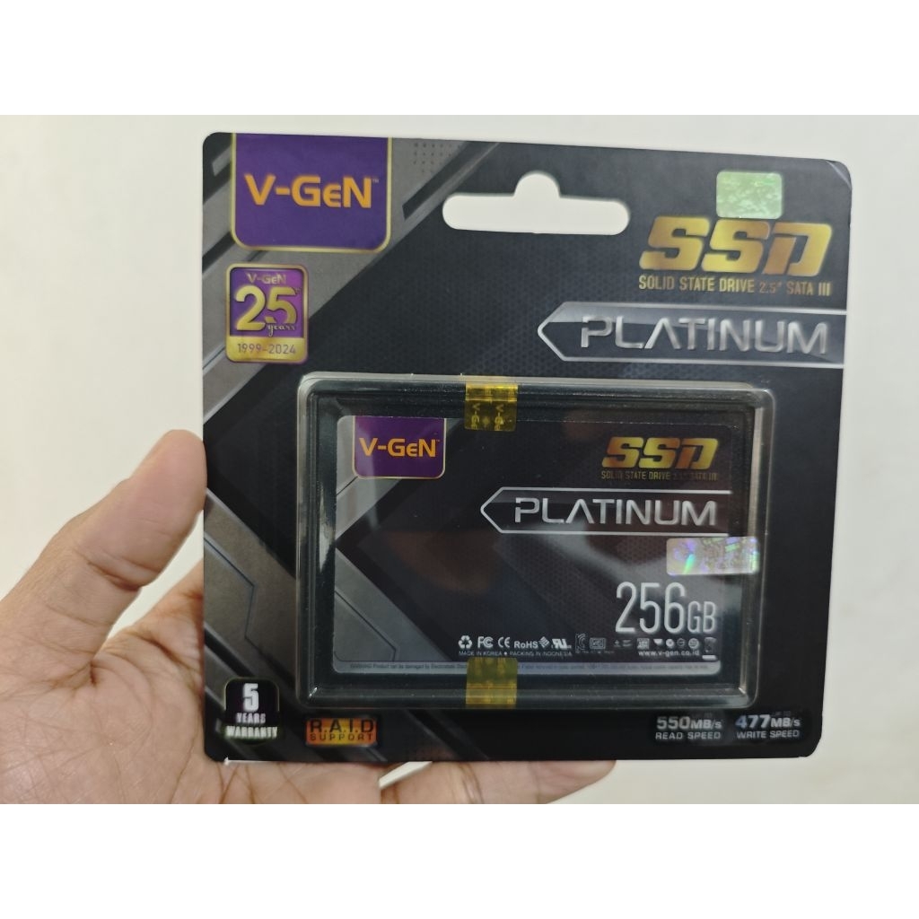 SSD V-Gen Platinum 256GB SATA 3