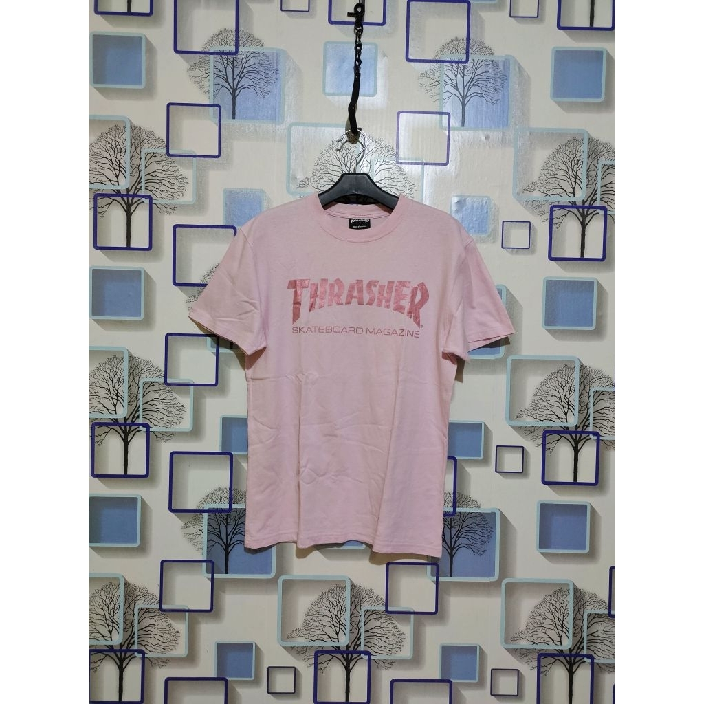 kaos thrasher original bahan katun