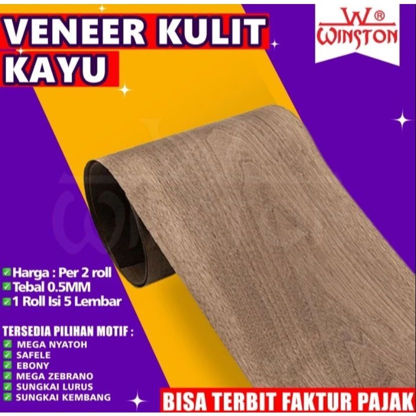 Veneer kulit kayu asli LANGKA PREMIUM  MEGA TEAK/EBONY/JATI TEBAL/JATI TIPIS/MEGA JATI/MEGA NYATOH/M