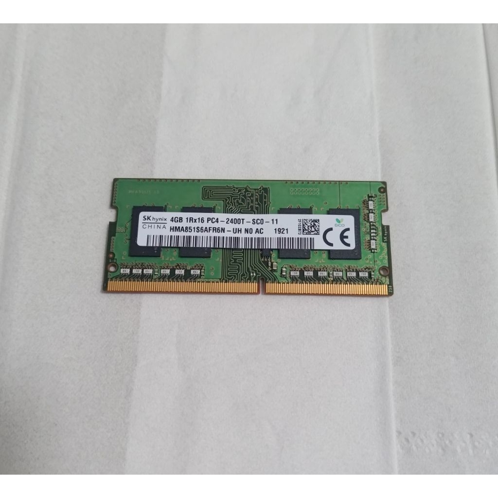 RAM SKhynix 4GB DDR4 2400T Mhz Second Original Copotan Laptop Lenovo