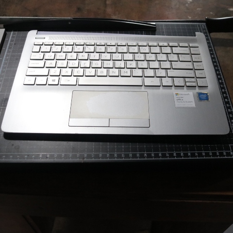 Casing Frame Keyboard full Palmrest Laptop HP 14S CF DK
