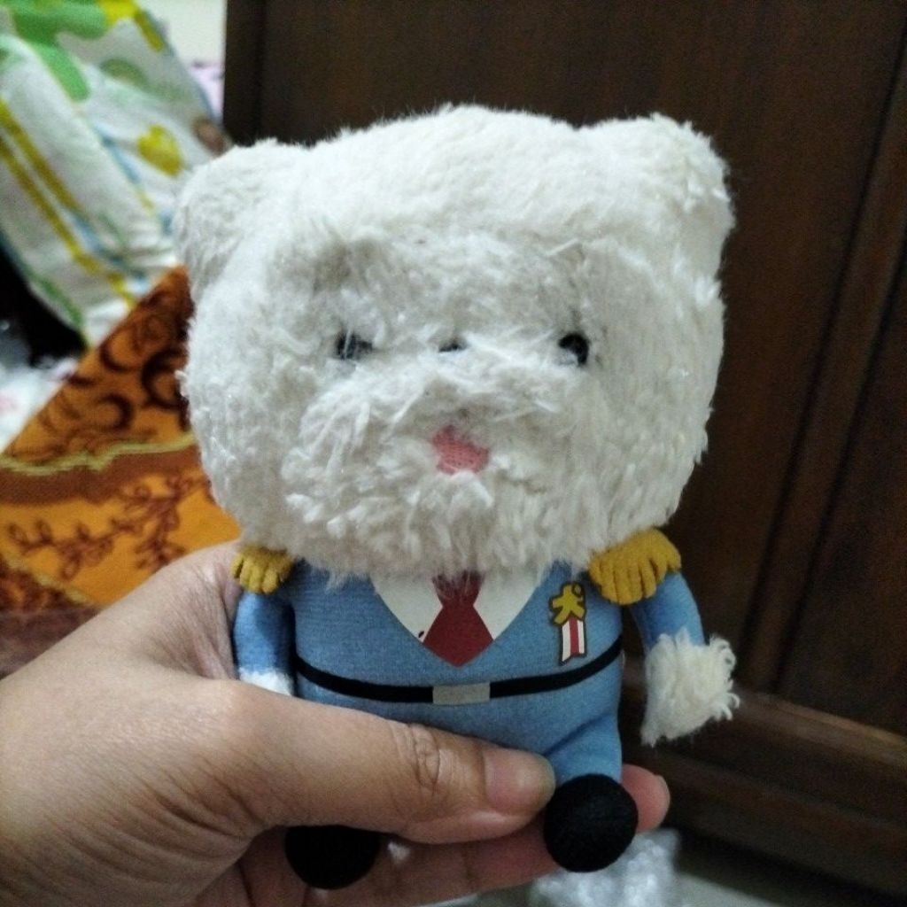 Boneka Teddy Putih Sun Arrow Rare