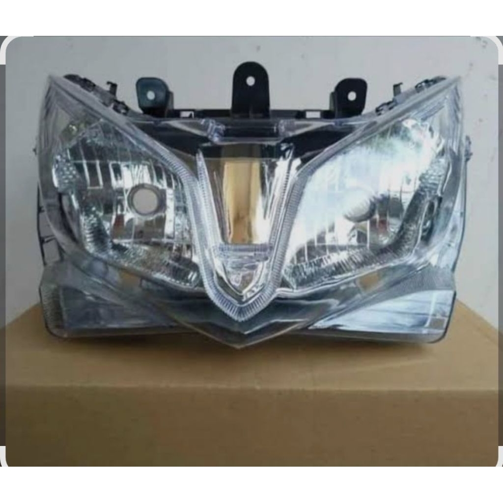 reflektor Dpan Vario 125 fi 2013-2017 merk NRt terbaikkkk presisi pabrik lampu dpan vario 125 fi nrt