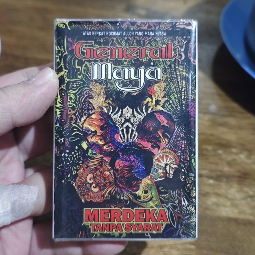 kaset GENERAL MAYA (pay bongky ex slank, david naif, roy ex boomerang) kondisi baru/segel