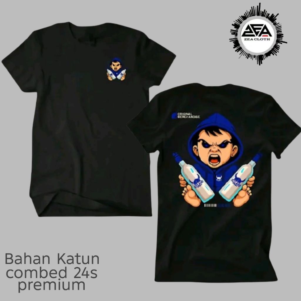 KAOS DISTRO BABY ICELAND VODKA ORIGINAL /BAJU T-SHIRT ICELAND VODKA UNISEX