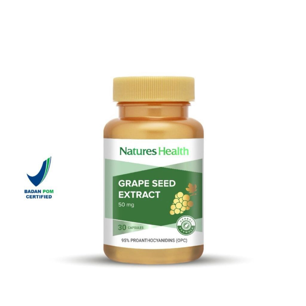 NATURE'S HEALTH GRAPE SEED EXTRACT BOTOL @30