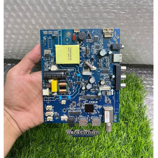 MB TV POLYTRON PLD24V123 - MAINBOARD TV LED POLYTRON PLD 24V123