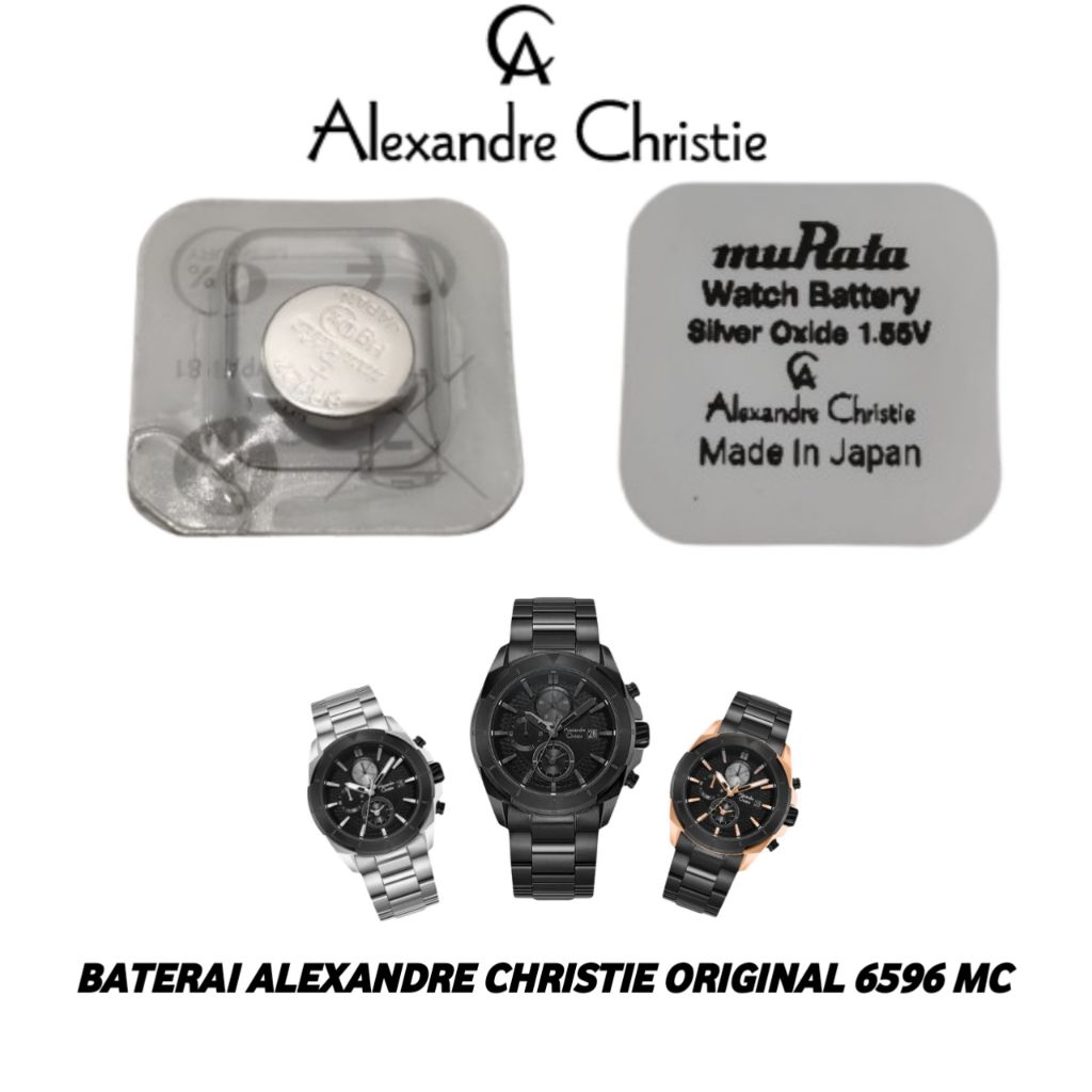 Baterai Alexandre Christie original 6596 MC
