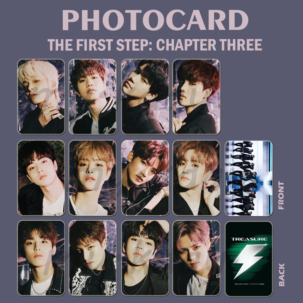 PC-0184, Unofficial Photocard Trea sure The First Step: Chapter Three 2 sisi