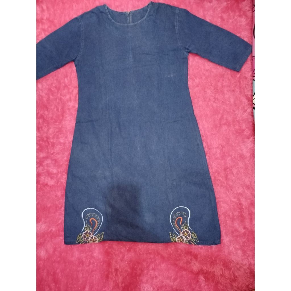 PRELOVED DRESS DENIM