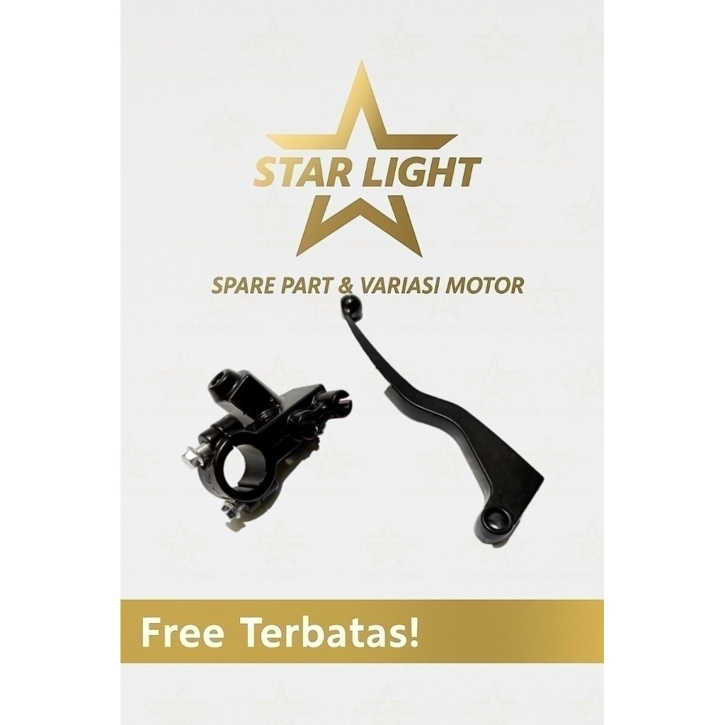 Dudukan Spion Kiri + Handel Kopling Satria FU Handel Kopling Dudukan Spion Kiri + Handel Fu