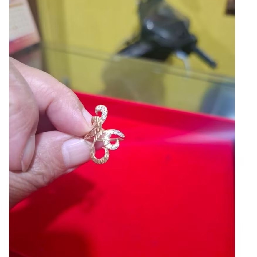 cincin dewasa- emas 22k - kadar 700 - harga murah discont