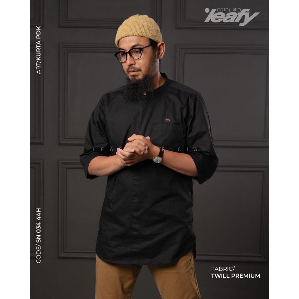 Kurta Pria Lengan 3/4 LEAFY ORIGINAL