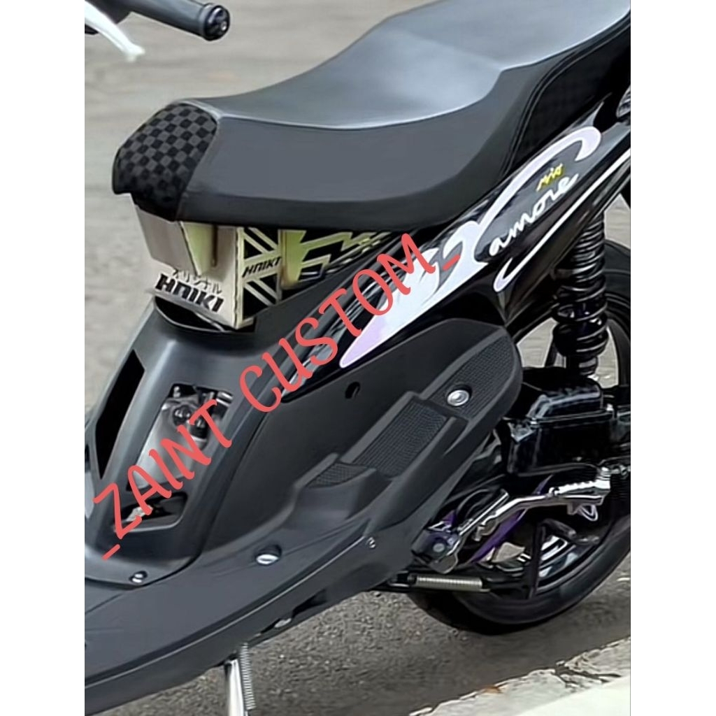 COVER CENTER TUTUP MESIN MIO SPORTY MIO SMILE COAK BAGASI ALMU  CUSTOM