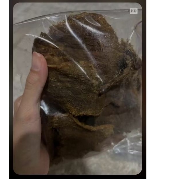 dendeng kering crispy balado daging sapi 500gr