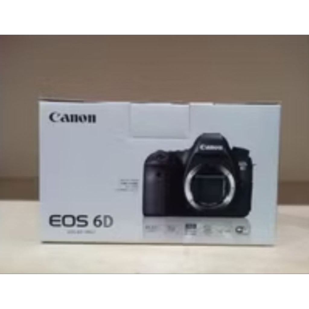 Dus Camera Canon 6D / Box untuk kamera second Canon 6D
