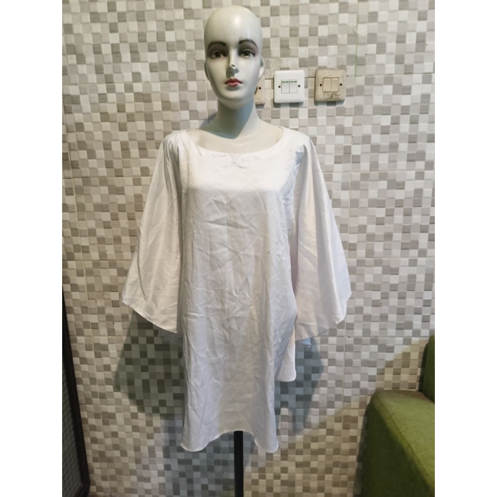 atasan mantan kaftan lengan pendek