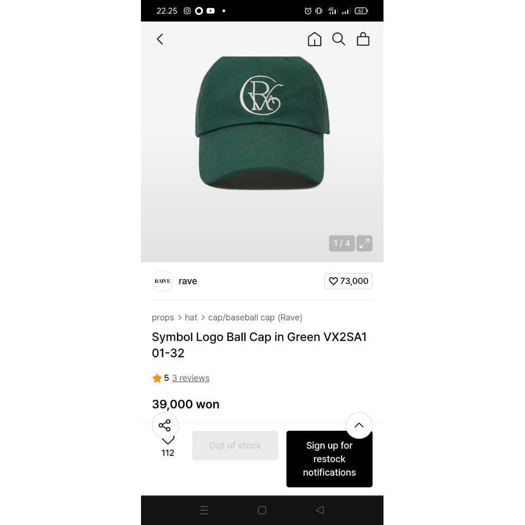 Topi Raive luxury caps