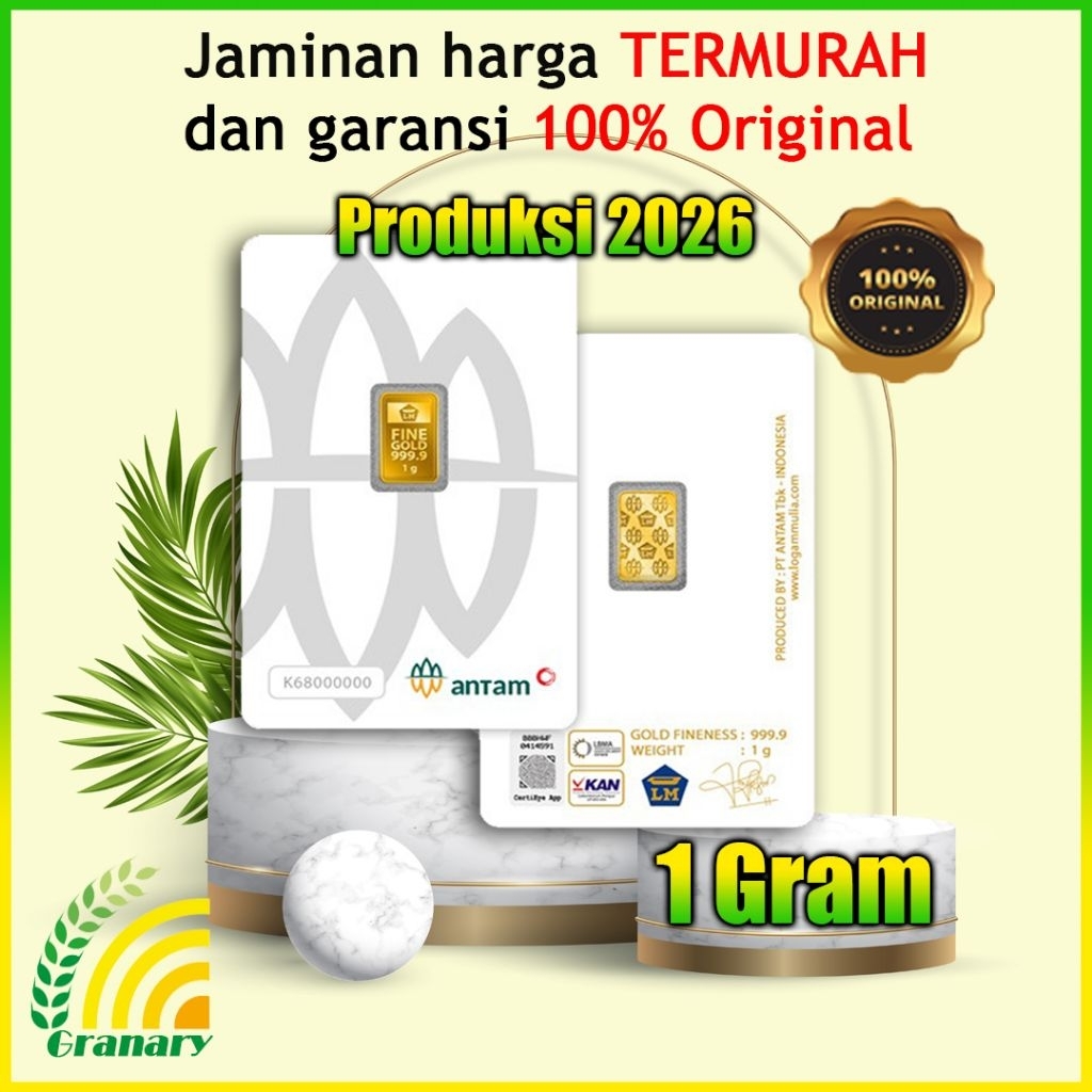 LM EMAS ANTAM 1 GRAM, LOGAM MULIA TERBARU