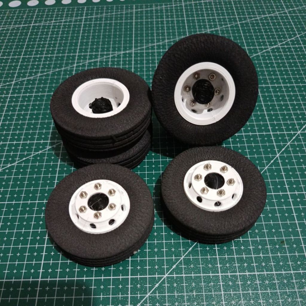 VELG ALCOA RC TRUK CANTER/GIGA PNP GARDAN WPL SKALA 14