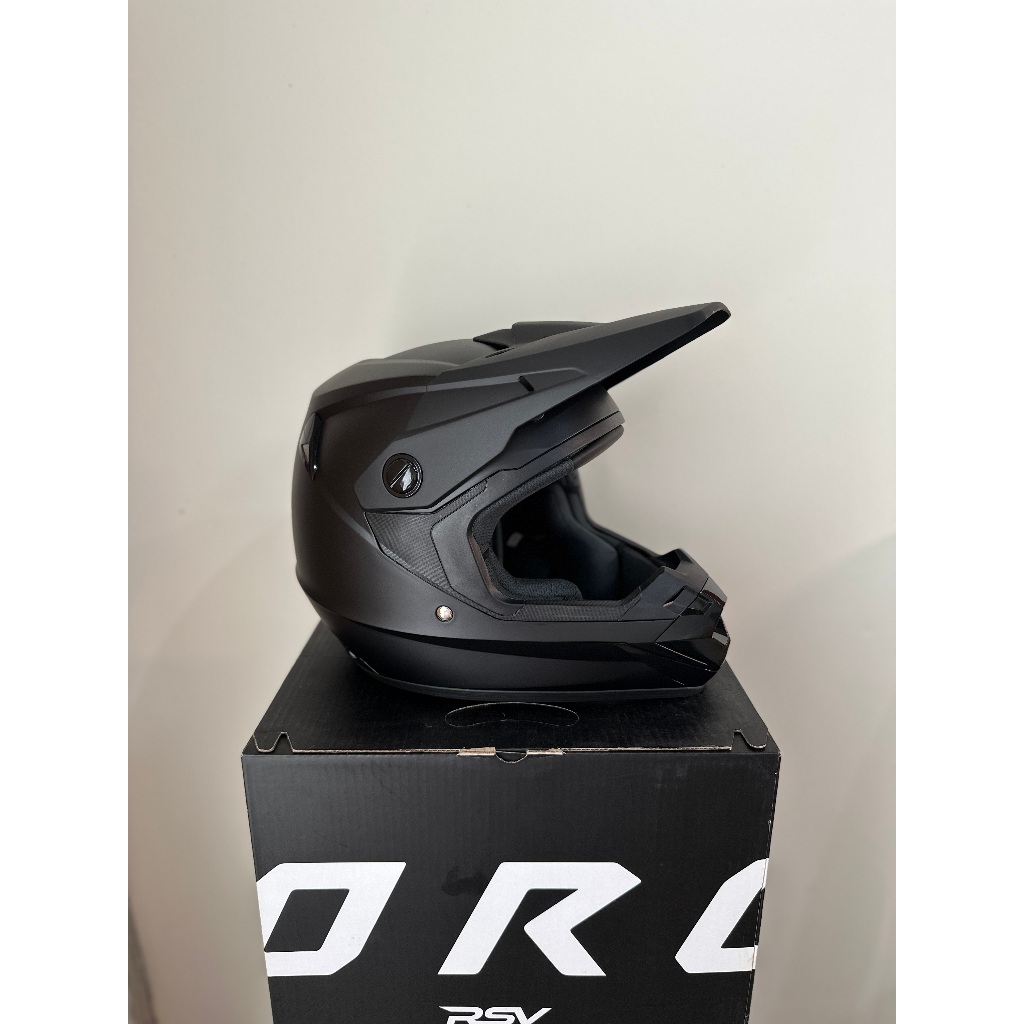 HELM CROSS CLONE ONE INDUSTRIES BLACK DOFF BAHAN rsv orca original
