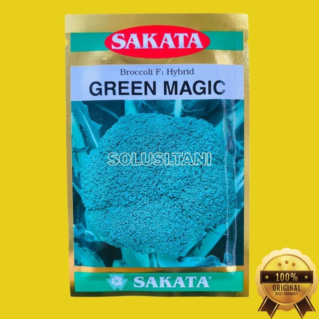 Benih Brokoli Green Magic F1 2000 biji - Sakata seed