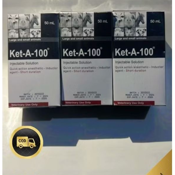 KET -A 100 ORIGINAL OBAT HEWAN TERNAK