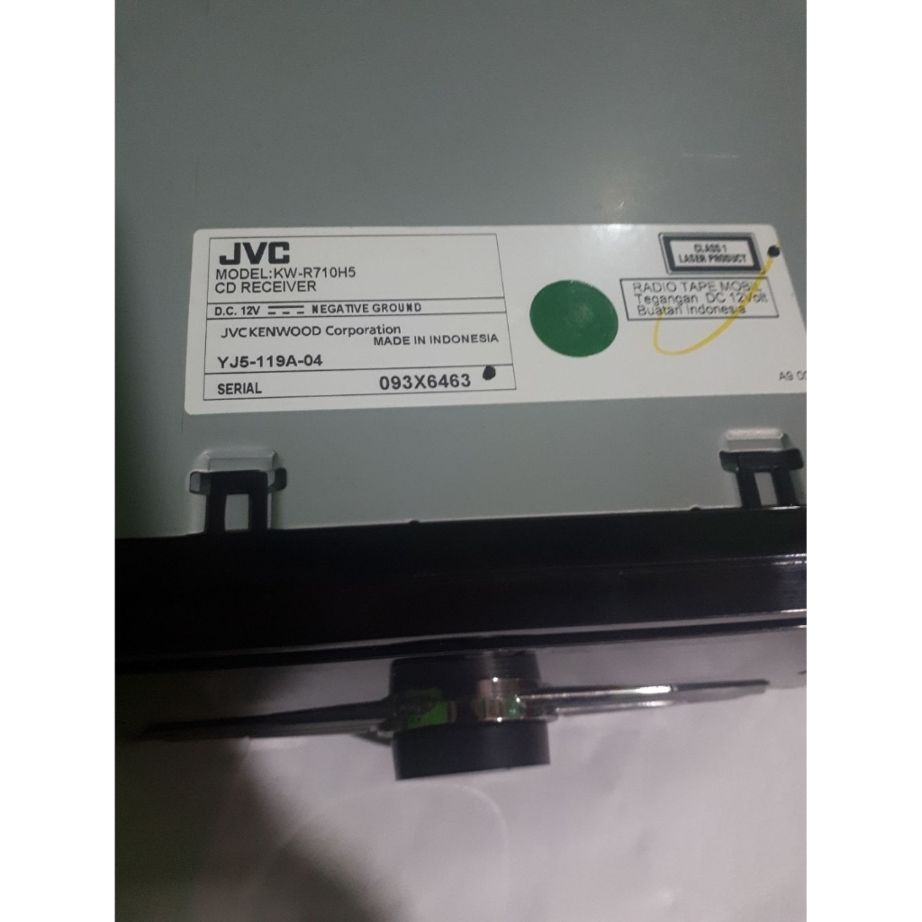 Head Unit JVC KW-R710 CD receiver
