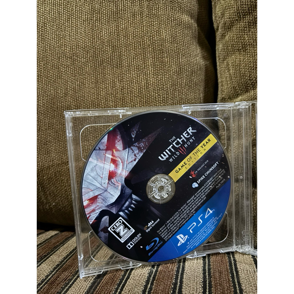 Bd Kaset The Witcher 3 Wild Hunt Game Of The Yeard Edition Goty Ps4 Replace Box Game Open World Rpg 
