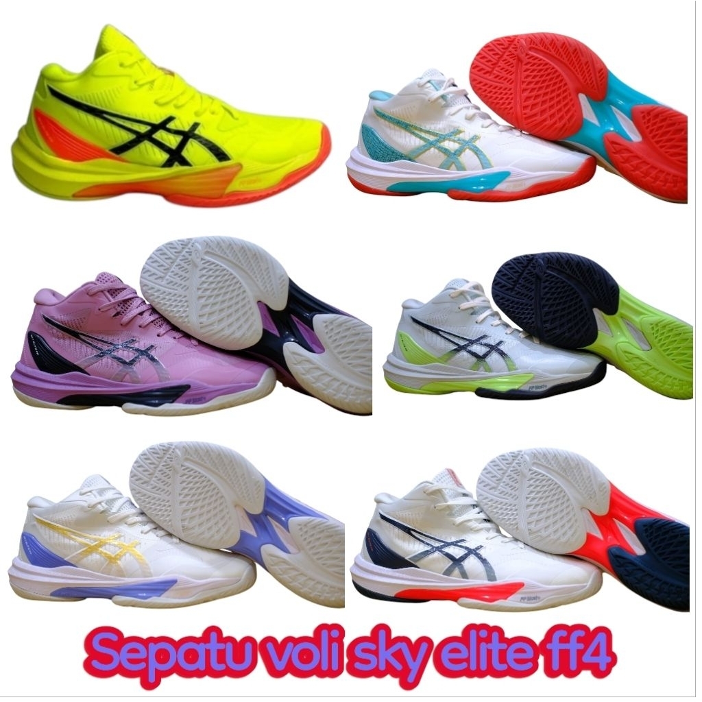 sepatu voli sky elite ff super premium sepatu voli badminton tenis jogging dll sepatu voli asics sky