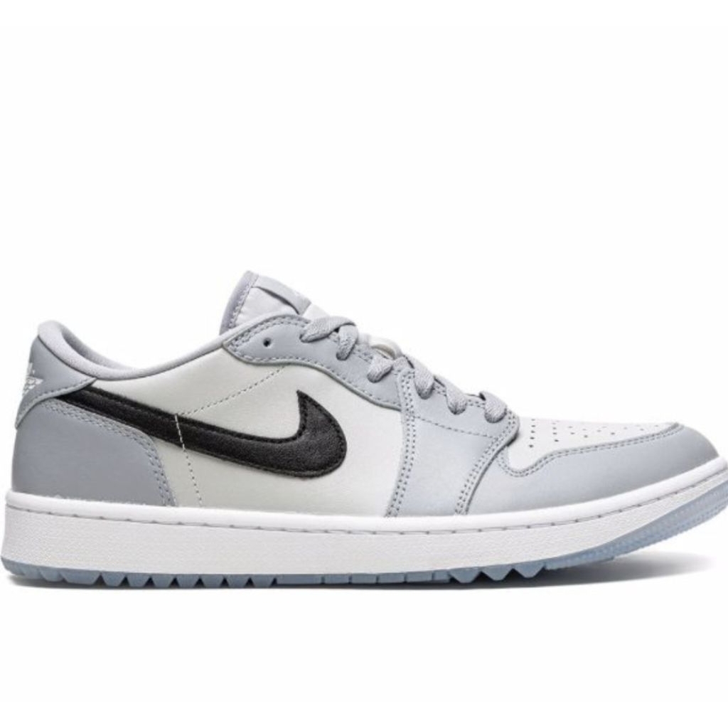 Air Jordan 1 Low Golf Wolf Grey Black (100% Authentic)
