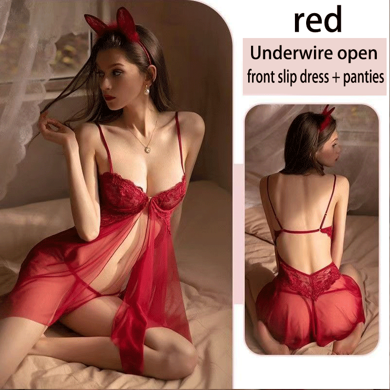 Lacelust Sexy lingerie dress baju tidur sexy lingerie wanita /  transparan baju tidur sexy wanita