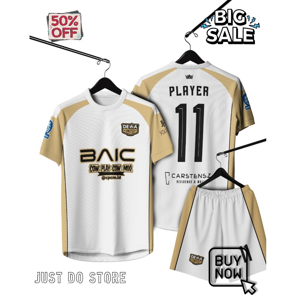 JERSEY DEWA UNITED ISL MUSIM TERBARU//JERSEY DEWA UNITED SUPER LEAGUE TERBARU TERBAIK//JERSEY DEWA U