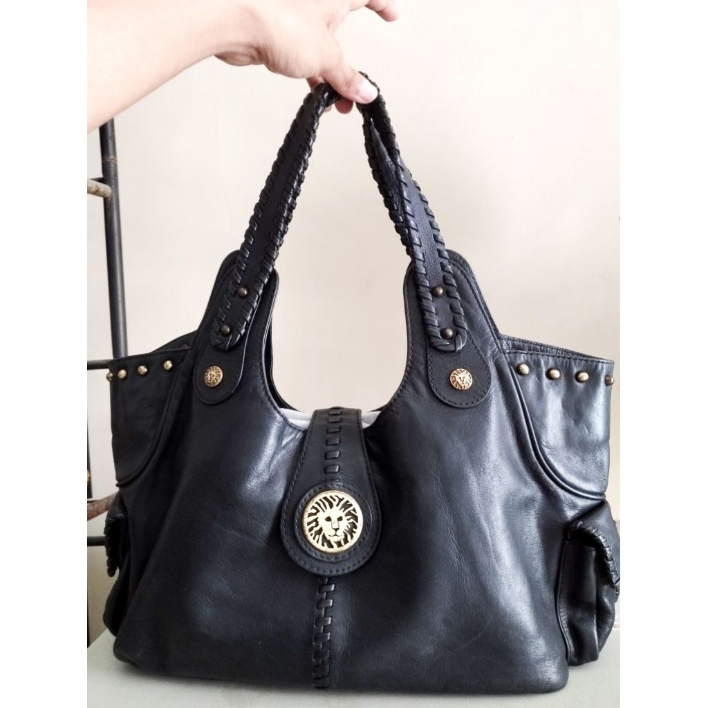 Anne Klein Shoulder Bag VGC PL Tote Bag Kulas Anne Klein