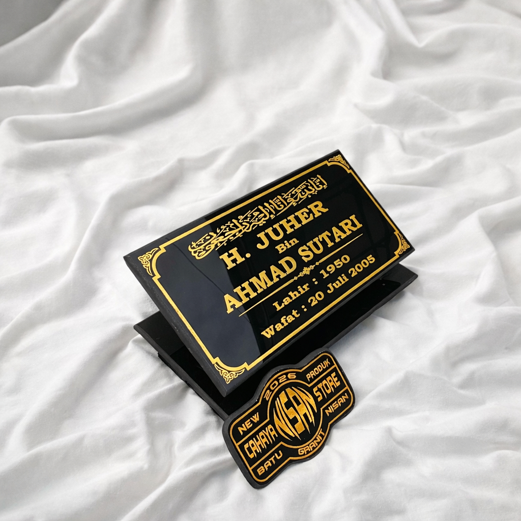 Cahaya Nisan - Batu nisan 40x20 Grantie