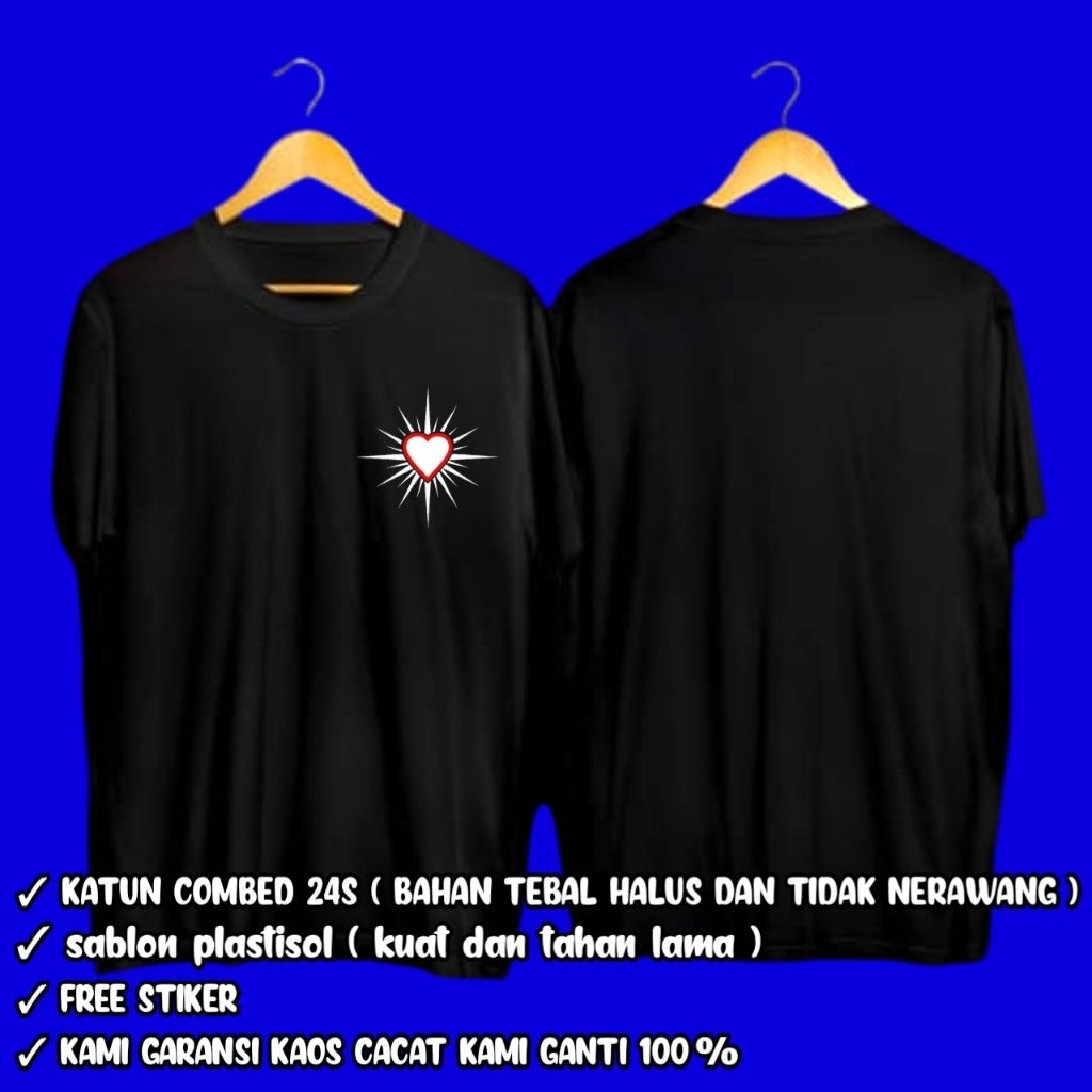 kaos logo psht combed 24s / kaos psht / kaos psht 1922 / kaos psht terate / kaos katun combed 24s