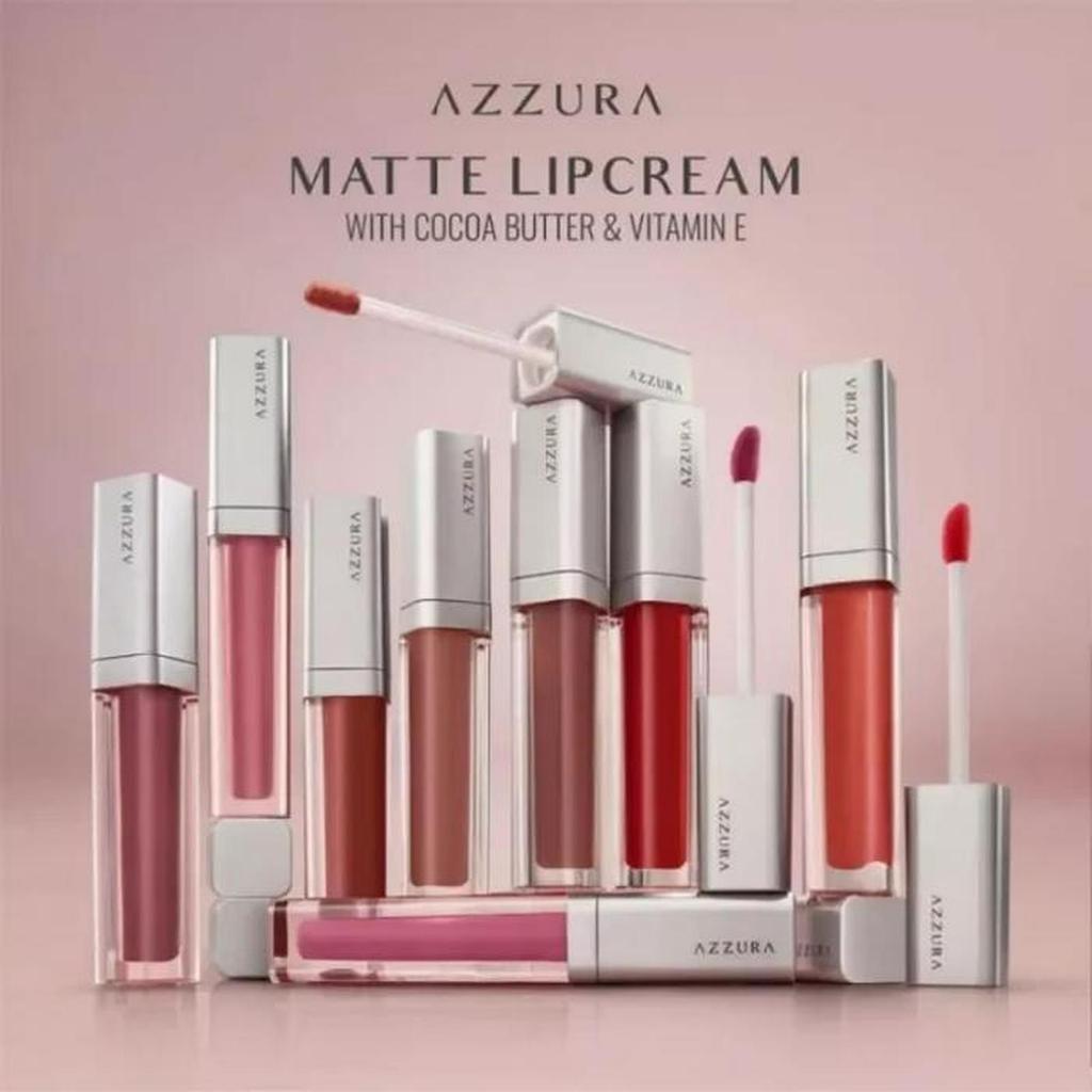 AZZURA Matte Lipcream | Lipstik Matte Lip Cream