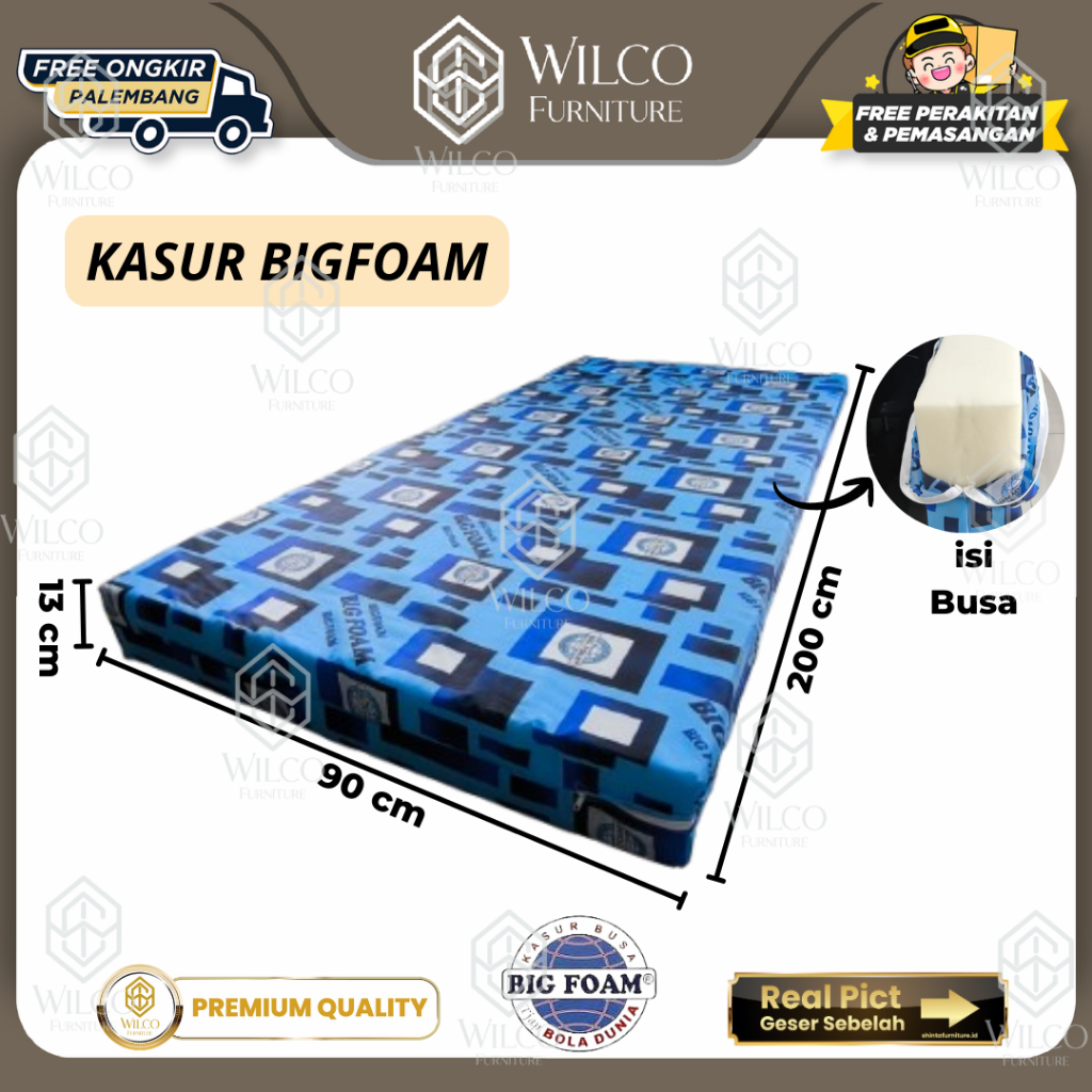 Kasur Busa by Bigfoam | Matras Busa Putih Bigfoam Murah Palembang