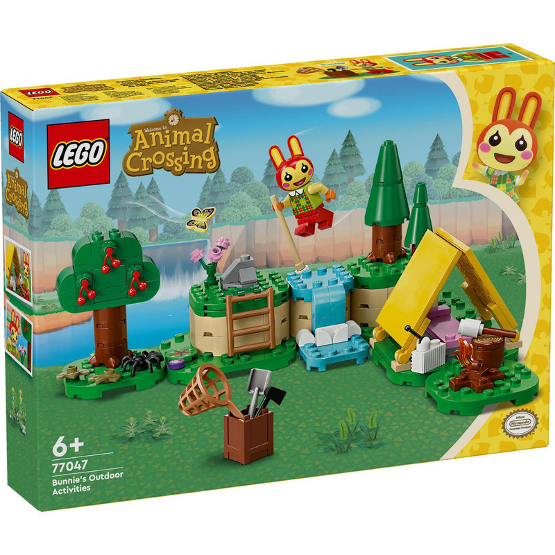 LEGO Animal Crossing 77047 Bunnie's Outdoor Activities, Building Block, Toys, Bricks