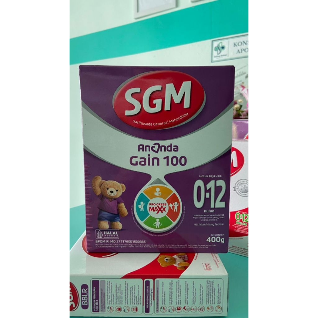 SGM ANANDA GAIN 100 l SGM UNGU 0-12 bulan