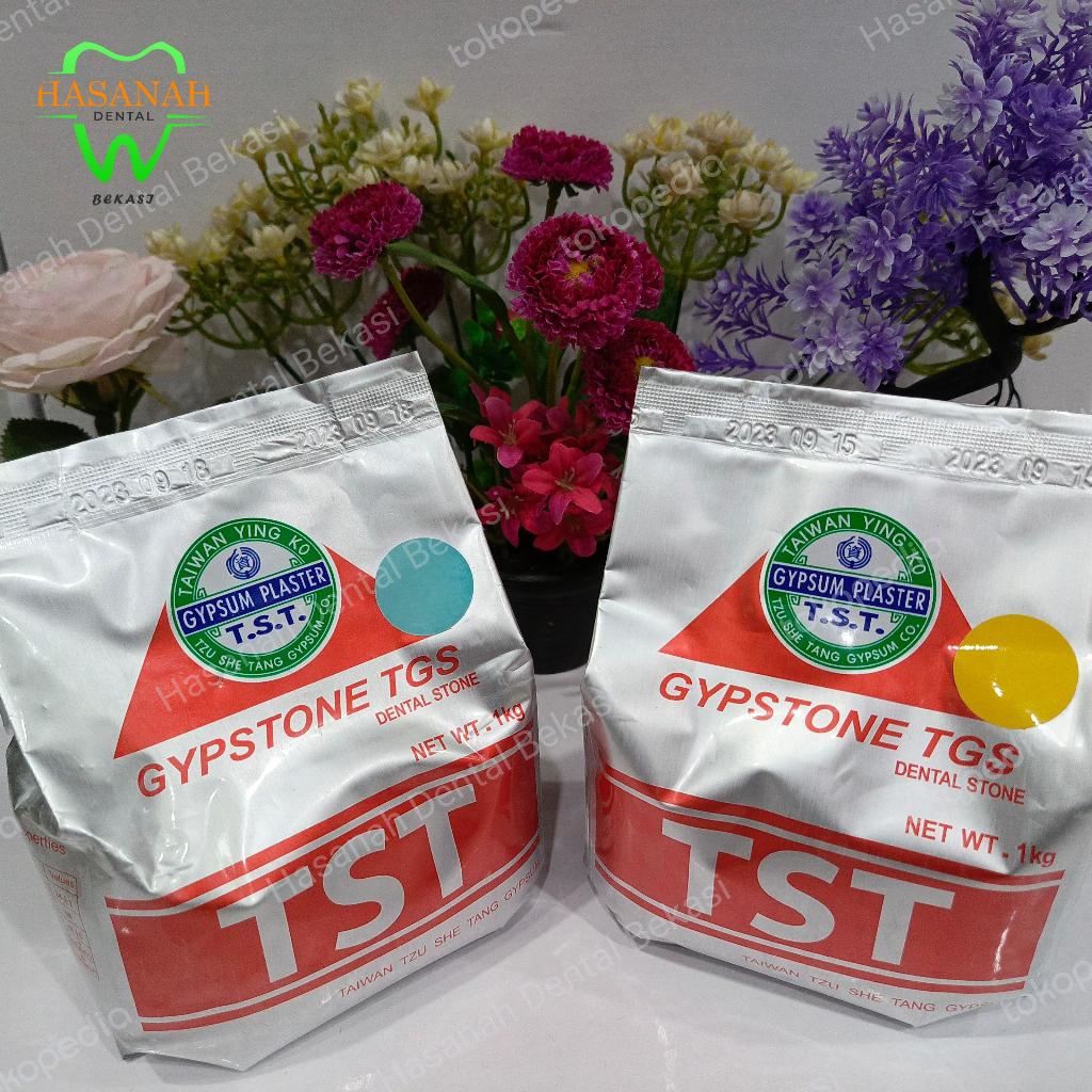 Gipsum Stone  Dental ( Bahan Cor Model Gigi ) - Gypsum TGS & THS