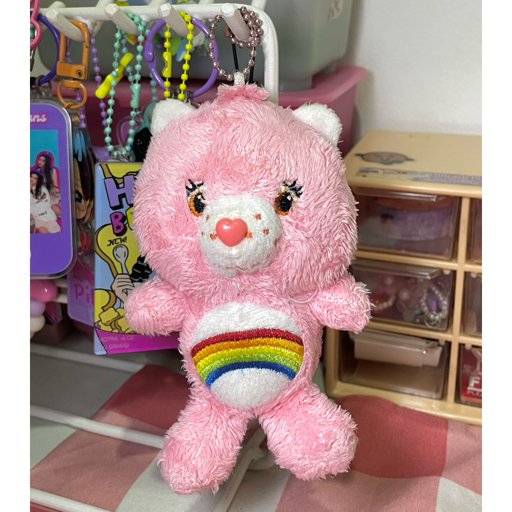 Care Bears plush keychain