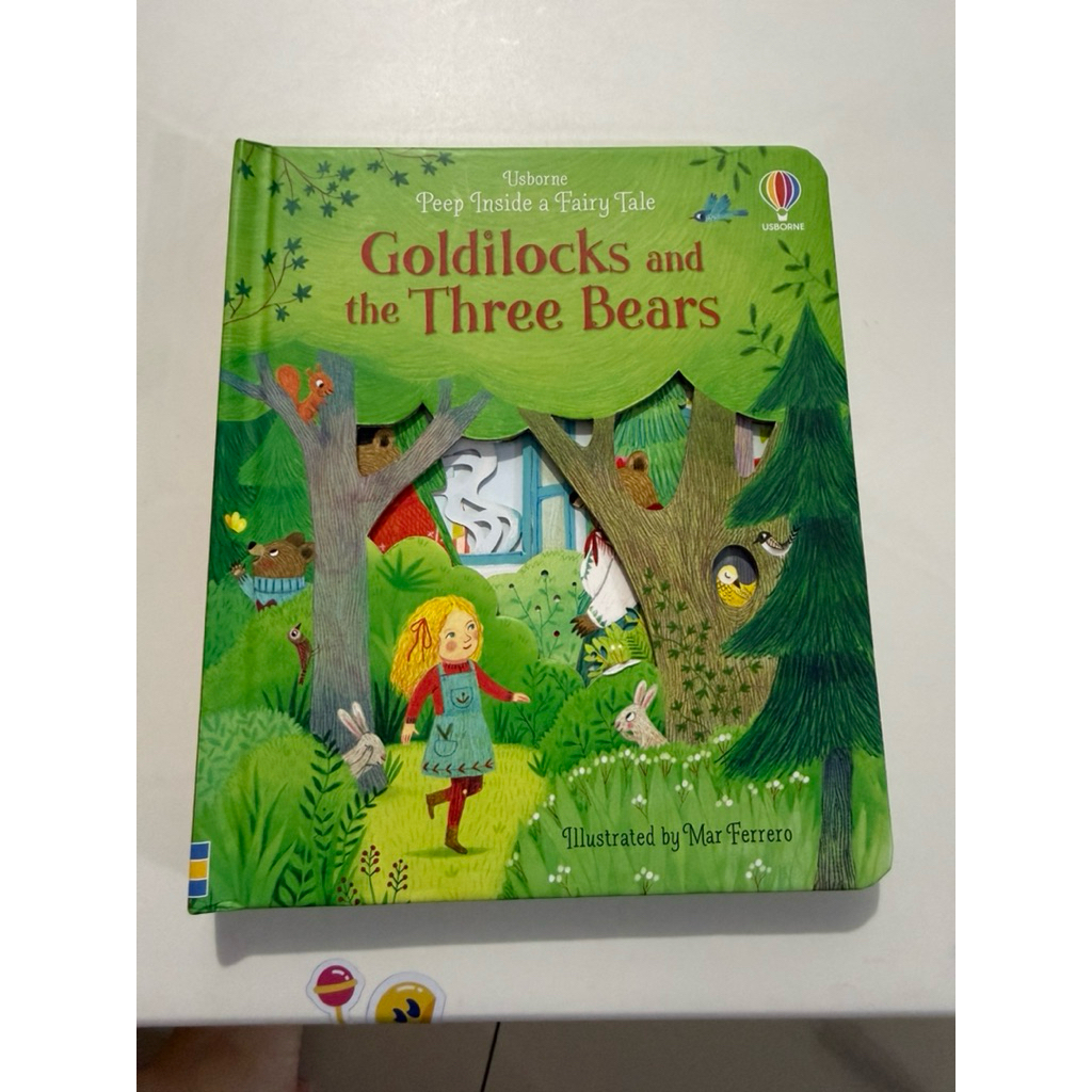 PRELOVED children board book usborne goldilocks and the three bears | buku bacaan anak