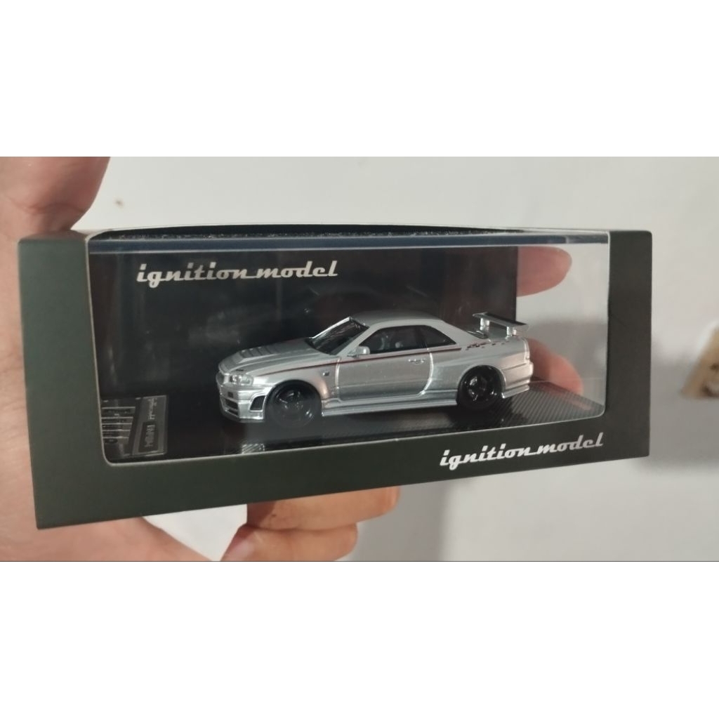 ignition model nismo r34 z-tune silver