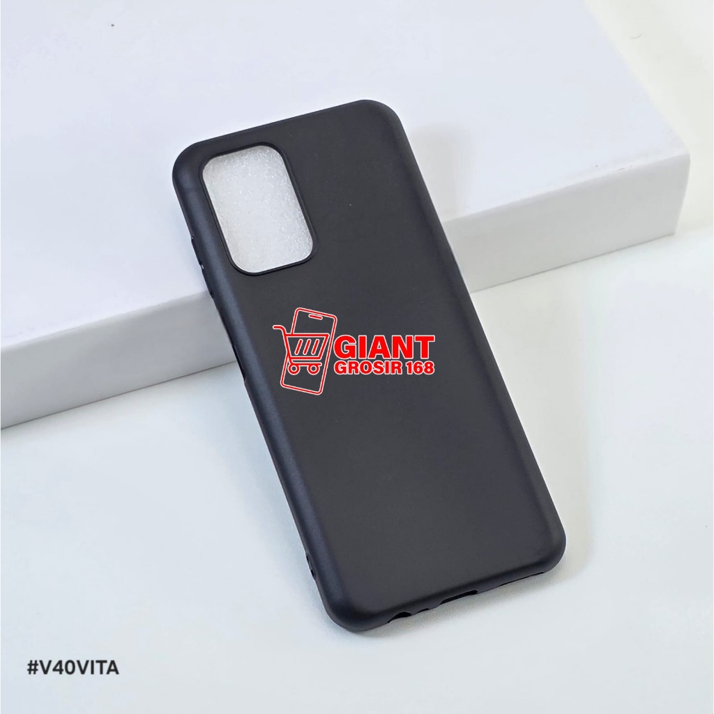 ZTE BLADE V40 VITA CASE MACARON BLACK SILICON BLACK ZTE BLADE V40 VITA