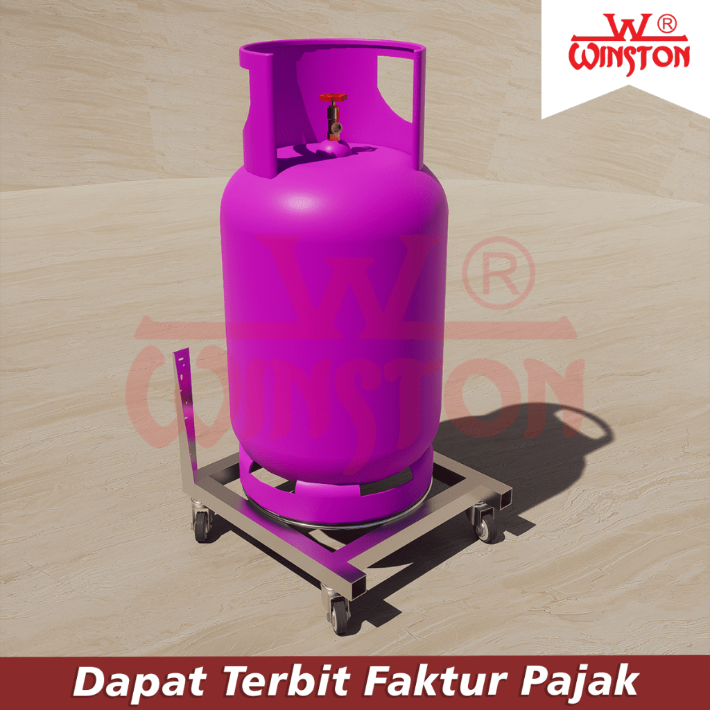 PROMO RAK RAIL GAS / Rak Gas Tatakan Serbaguna Roda Gas Rak Galon TARIK